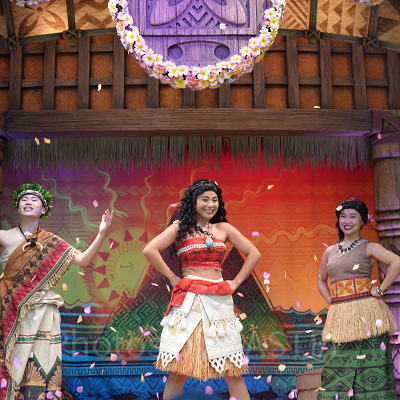 香港ディズニーのショー・パレード：モアナ：ホームカミング・セレブレーション