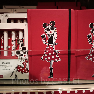 香港ディズニー20周年DAICHI MIURAコラボグッズ：ノートブック