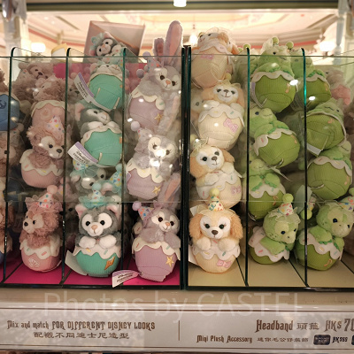 香港ディズニーダッフィー＆フレンズグッズ：肩乗せぬいぐるみ
