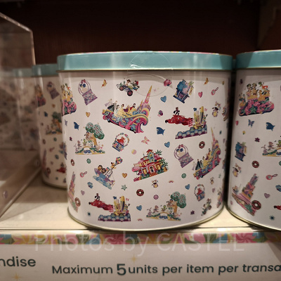 香港ディズニー20周年「フレンドタスティック」グッズ:アソーテッドスナック缶