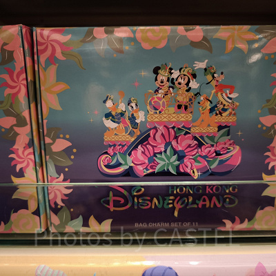 香港ディズニー20周年「フレンドタスティック」グッズ：バッグチャーム11個入りセット