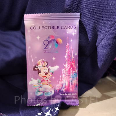 香港ディズニー20周年「ミッキー&フレンズ・グランドセレブレーショングッズ」:コレクタブルカード