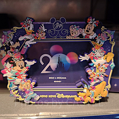 香港ディズニー20周年「ミッキー＆フレンズ・グランドセレブレーショングッズ」：フォトフレーム