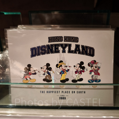 香港ディズニー20周年「Since 2005」グッズ：ポストカード