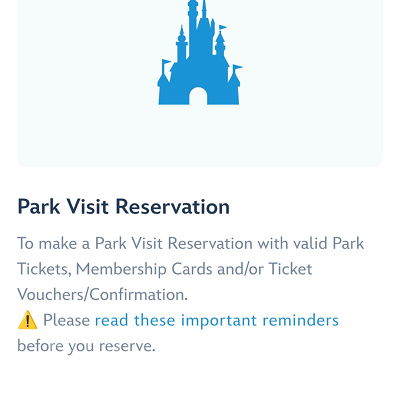 香港ディズニー入園予約：後日予約内容を確認したいときはこちらから！