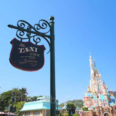 香港ディズニーランドのアトラクション：メインストリート・ビークル