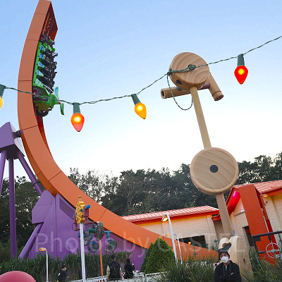 香港ディズニーランドのアトラクション:RCレーサー