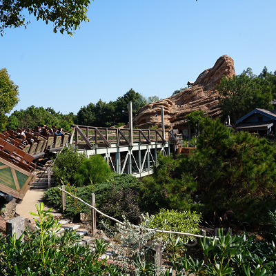 香港ディズニーランド：ビッグ・グリズリー・マウンテン