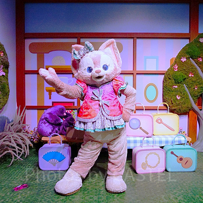 香港ディズニーのグリーティング:20周年コスチュームのリーナベル
