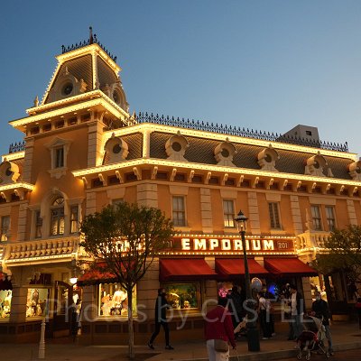 香港ディズニーランド：メインストリート・エンポーリアム