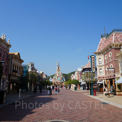 香港ディズニーランド:メインストリートUSA