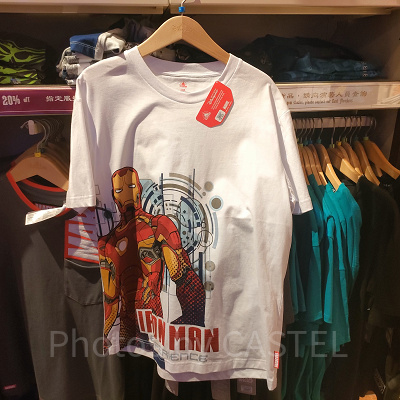 香港ディズニーランド:Tシャツ(アイアンマン)