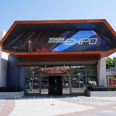 香港ディズニーのマーベルグッズ販売場所「エキスポ・ショップ」