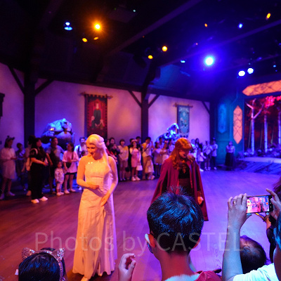 香港ディズニーのスタンバイパス対象施設：アナ雪ショー「プレイハウス・イン・ザ・ウッズ」