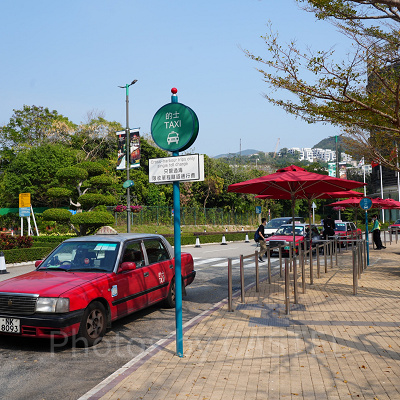 香港オーシャンパーク：タクシーでのアクセス