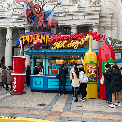 ホットドッグのフードカート