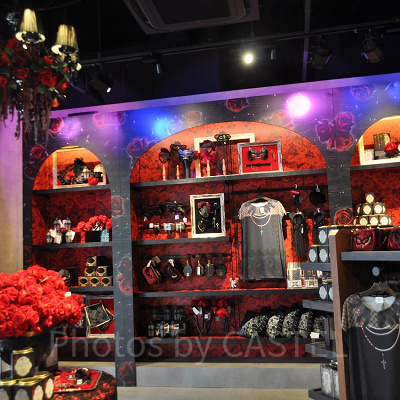 ホテルアルバートグッズディスプレイ／USJ