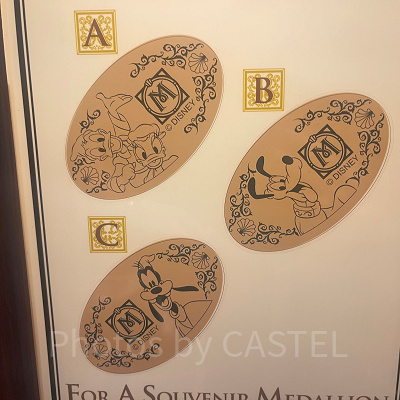 ホテルミラコスタのスーベニアメダル（2025年9月）