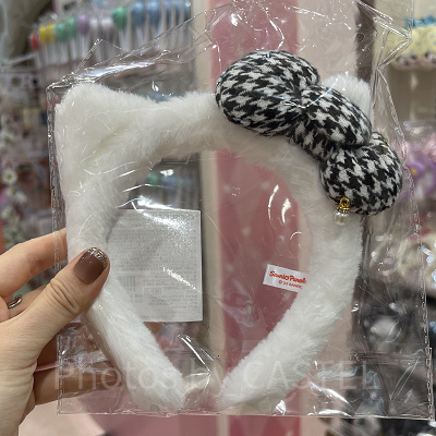 千鳥格子ハローキティカチューシャ