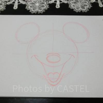 ミッキーの書き方ステップ④-2