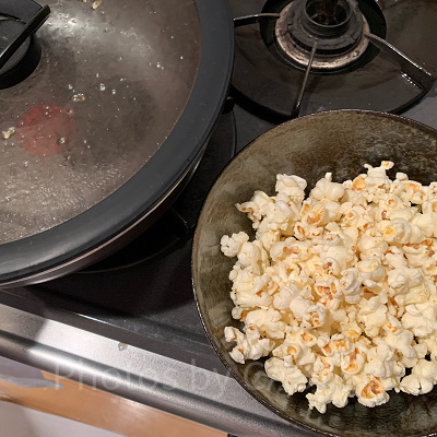 ディズニーキャラメルポップコーンの作り方（3）