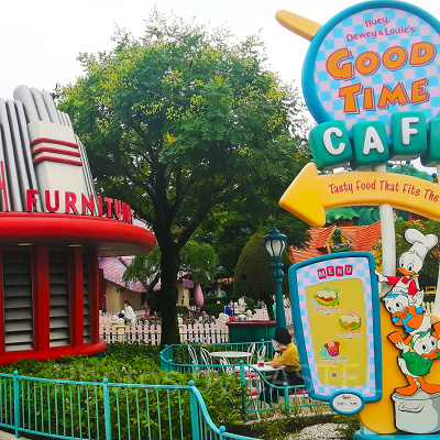 ヒューイ・デューイ・ルーイのグッドタイム・カフェ