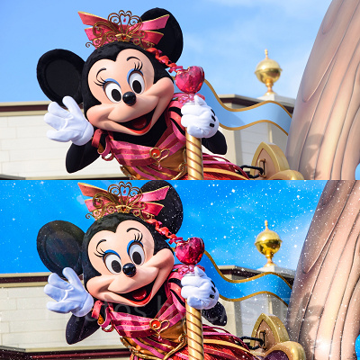 Lightroomと合わせて使えば、こんな感じのビフォアアフター！