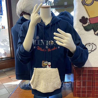 ボブとティムのボアポケットパーカー／USJクリスマスグッズ2022