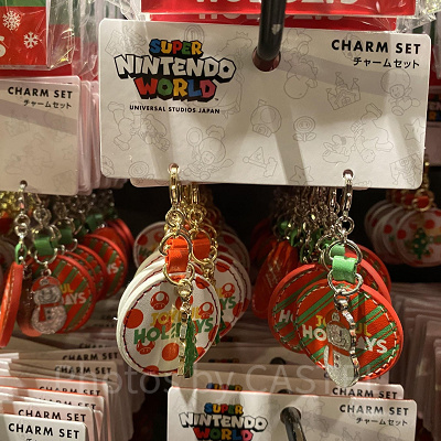 マリオのチャームセット／USJクリスマスグッズ 2022