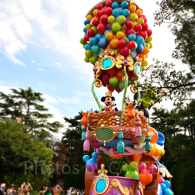 ホーンテッドマンション前（スタート地点）