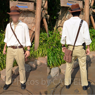 インディ・ジョーンズキャストのコスチューム（男性）