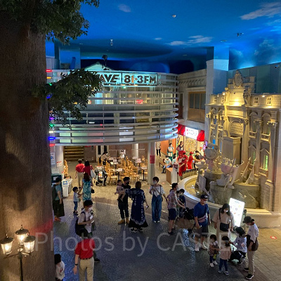 キッザニア内の様子