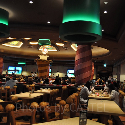 キノピオカフェの店内