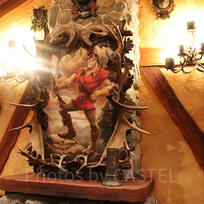 「ラ・タベルヌ・ド・ガストン」の店内