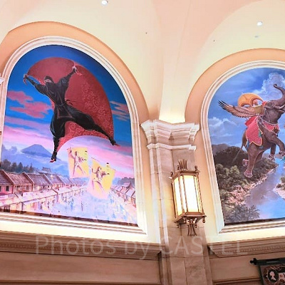 ディズニーシーのソアリン内部