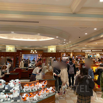 グランドエンポーリアムの店内の様子（20時30分ごろ）