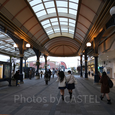 1月ディズニーランド混雑レポ：舞浜駅改札前