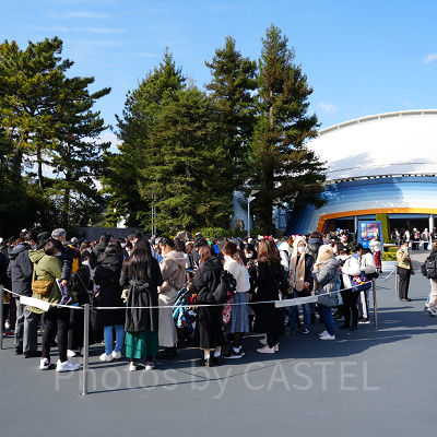 1月ディズニーランド混雑レポ：クラブマウスビートの自由席の様子