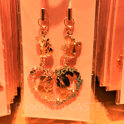 ジャスミン＆アラジンのペアストラップ