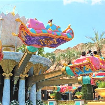 ジャスミンのフライングカーペットのメッセージ