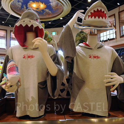 ジョーズの20周年長袖フーディー