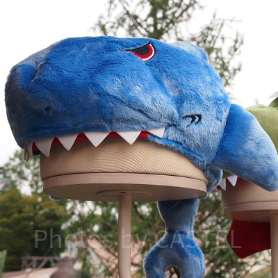ジョーズぬいぐるみハット（ブルー）