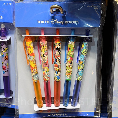 ジェットストリーム総柄プリント（5本）