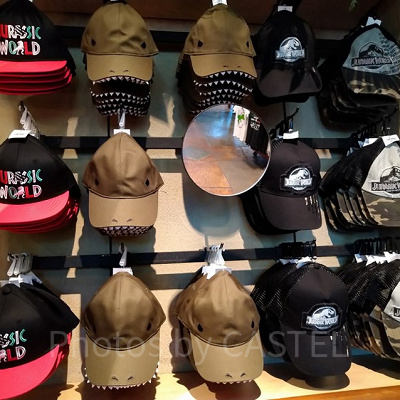 ジュラシックパーク恐竜キャップ