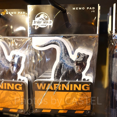 ジュラシック・ワールドグッズ/メモ