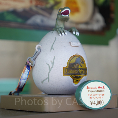 USJポップコーンバケツ：ジュラシック・ワールド