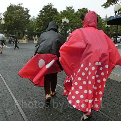 雨の日にはカッパがおすすめ!