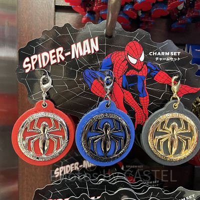 USJスパイダーマングッズ/ピアスセット/「WEBBED WONDER」| キャステル | CASTEL ディズニー情報