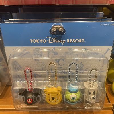 キーチェーンセット(ディズニーお土産モチーフグッズ)