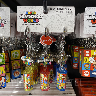 キーチェーンセット（おみくじ）（マリオ全員集合）